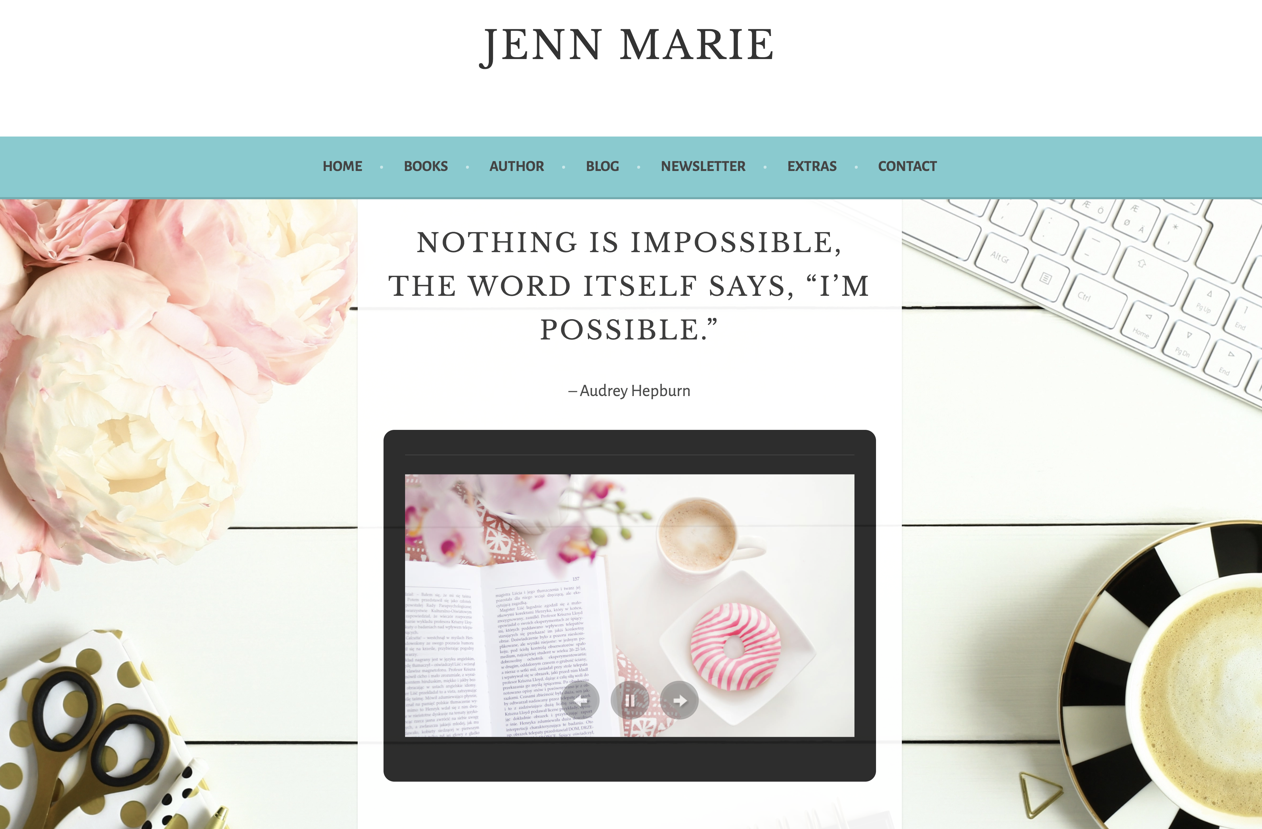 Jenn Marie’s New Author Digs – Jenn Marie